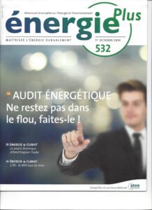 PAGE COUVERTURE ENERGIE PLUS 532